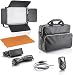 Produktbild Walimex pro Niova 900 Plus Daylight  LED Videoleuchte Dauerlicht Flächenleuchte, 54 Watt, 900 LED, dimmbar, 5600K, 6.500 Lumen, CRI  97 Ra, DMX + Fernbedienung, 2X NP-F Akku Slots + Netzteil