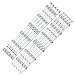 Produktbild TARVIT LED-Hintergrundbeleuchtungsstreifen, kompatibel mit Philips 43-Zoll-Fernseher 43PUS6201 LB43014 GJ-2K16-430-D512-V4 43PUS6551 43PUS6501 43PUS6101 43PUS6401 43PUH6101/88