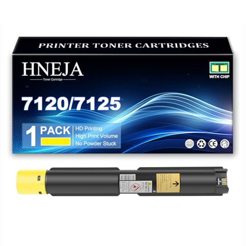 Cartouche toner 7120 jaune compatible 006R01453 pour imprimantes WorkCentre 7225 7125