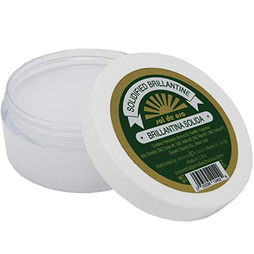 SOL DE ORO Brilliantine Solid Hair Dressing 2 oz Brillantina Solida