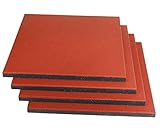 Lehom - Piastrelle in gomma per parco giochi, per cortili, aree giochi, palestra all