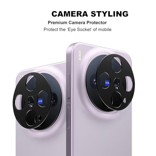 Image of AVOAR Camera Lens Protector Compatible with Vivo X300 (1 Pack) - 9H Tempered Glass, Ultra Clear HD, Scratch Resistant, Military-Grade Protection, Bubble-Free Installation, Precise Fit, Case Friendly