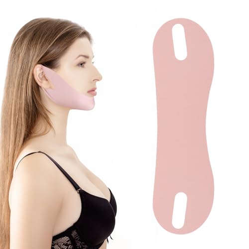 Thinp Double Chin Reducer, Reusable V Line Face Lifting Chin Mask...