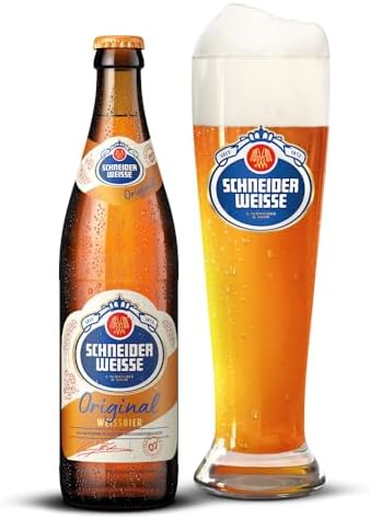 Kit Schneider Weissbier 7 cerveja de trigo e 1 copo