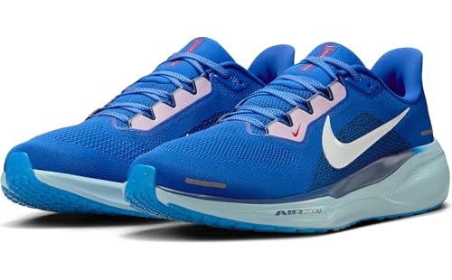 Nike Tênis de corrida masculino Pegasus 41 Road, Azul (Racer Blue) Void/Light Photo Blue/Sail, 10 US