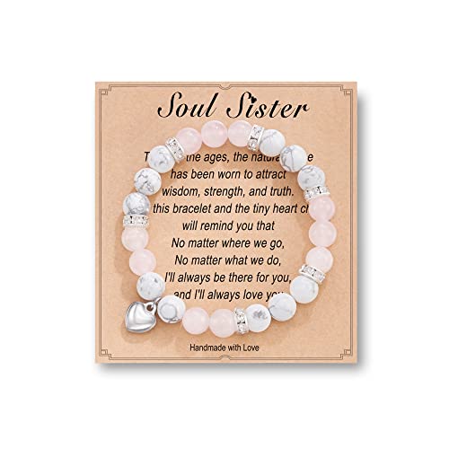 HGDEER Gifts for Women, Friendship Bracelet Gifts for Women Friends Female Teen Girls Christmas Birthday Best friend Gift for Women
