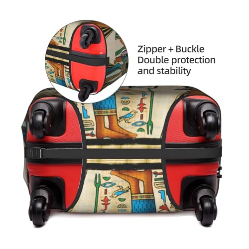 Women In Ancient Egypt Printed Luggage Cover Elastic, Washable, Universal Fit 18-32 Inch Travel Suitcase Cover Easy To Identify4
