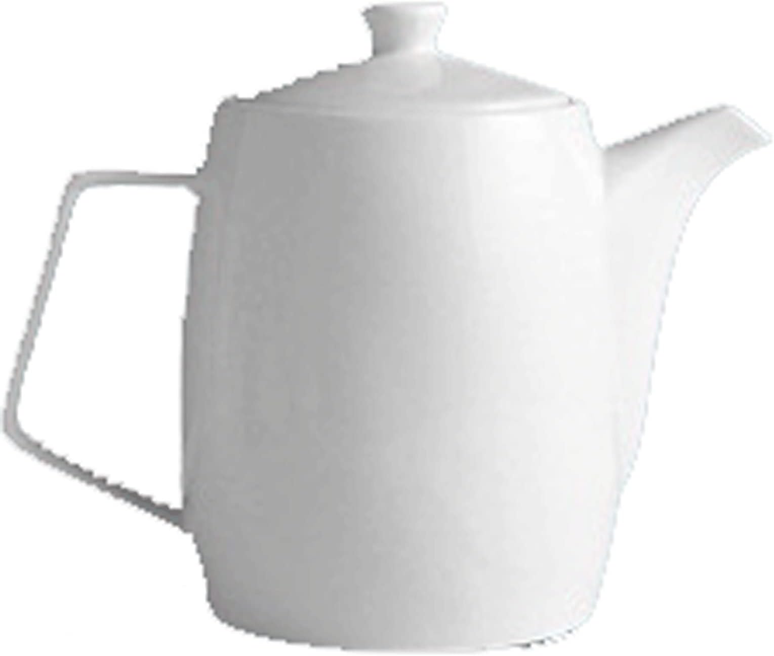 Teapot Ceramic Kettle Coffee Pot Ceramic Cold Kettle Kettle Teapot Large Capacity Pure White Hotel Kettle