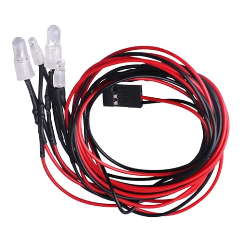 Image of RC Car Lights 4Leds Light Kit Headlights Taillight for Traxxas Slash Arrma Axial SCX10 Redcat Losi Tamiya HSP HPI RC4WD RC Car Truck Tank Crawler