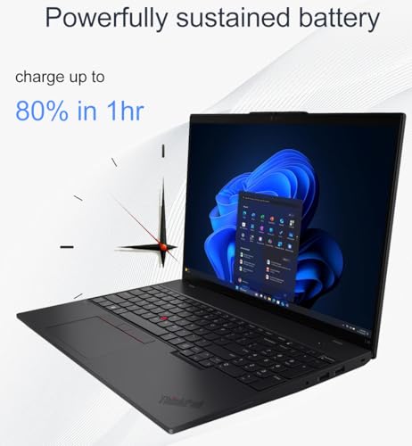 Image of 2026 Lenovo ThinkPad L16 Gen 2 Touchscreen Laptop (16 inch FHD+, Intel Core Ultra 5 225U (> i7-1365U), 32GB RAM, 1TB SSD, Superior to E16) Backlit KB, FP, Webcam, Thunderbolt 4, Ethernet, Win 11 Pro