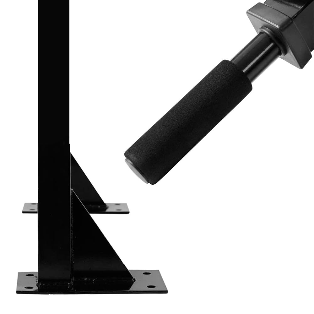 OcioDual Barra de Dominadas de Pared Elevación Pull Up Flexiones Dorsales Hasta 200Kg Gym Gimnasio para Hogar Casa Fija