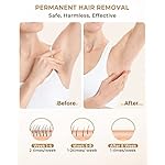 LYSMOSKI Laser Hair Removal Device for Women and Men at Home IPL Hair Removal Device for Facial Legs Arms Whole Body Use - Image 2