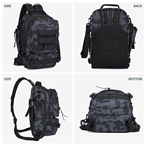 UBORSE Taktischer Bundeswehr Rucksack Militär Rucksack Molle Angeltasche Armee Rucksack Wasserdicht Multifunktional… – Bild 4