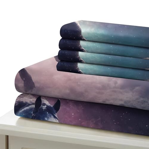 Parure de lit oiseau mythique 3D hypoallergénique 260x220