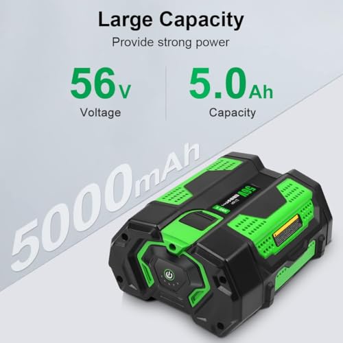 Image of 5.0Ah Replacement for EGO 56v Battery（Green-5.0AH）