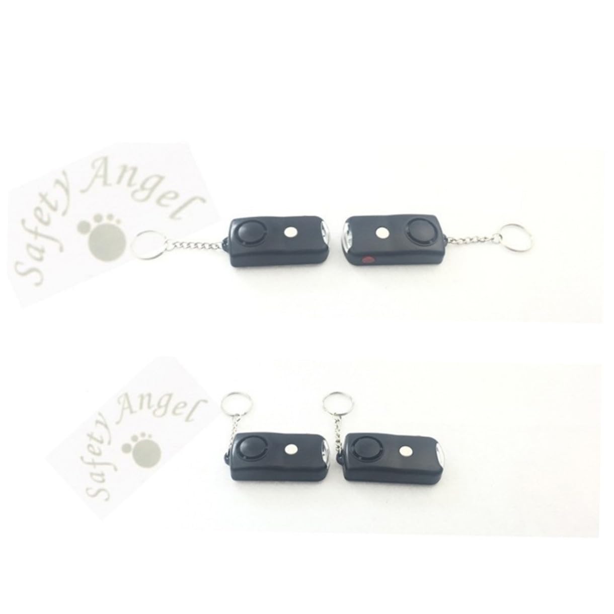 jojofuny 3 Uds Alarma De Emergencia Mini Alarma Segura Alarma De Seguridad para Chica Carrera Nocturna Mujer