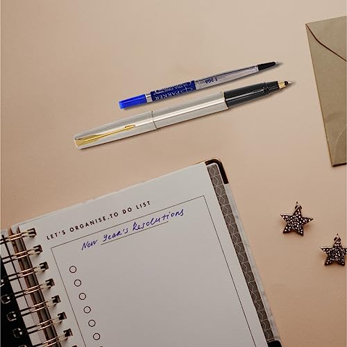 Parker Ultra Fine Navigator Refill | Blue Ink Color | Smudge Free Writing Experience | Precision Writing (Image - 5)