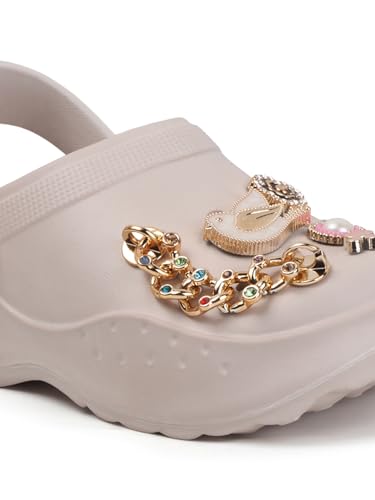 Image of Sukun Womens Sukun BRD 1193 Women's Clogs /Sandals with Adjustable Back Strap Clog