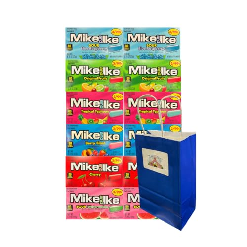 Variety Pack Mike and Ike Candy, 12 Pack, 2 Each Flavor