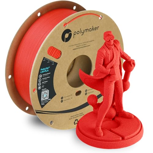 Filament Polymaker PLA Czerwony (RED)
