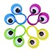 BESPORTBLE Anello del Bulbo Oculare Anello Dito Burattini Occhio Mostro Dito Giocattolo Dito Wiggly Grande Occhi Anello Dito per Bambini Regalo Party Favore 50 Pz (Colore Casuale)