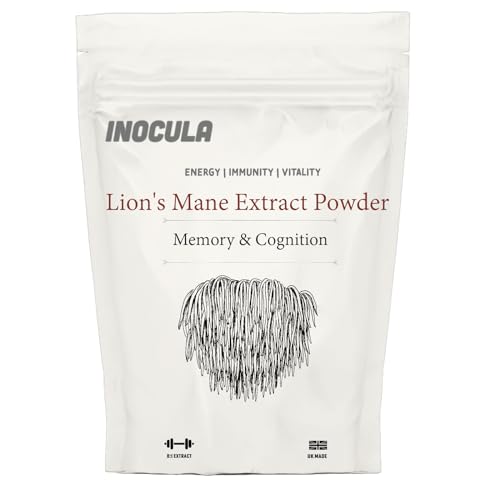 Inocula Lions Mane Extract Powder 100G