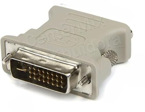 Kit Com 5 Adaptador Dvi 24+5 Pinos Macho Para Vga 15 Pinos Femea Adaptador DVI X VGA