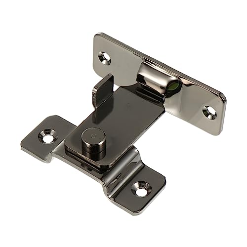 EXCEART Cerradura De Pestillo De Puerta De Acero Inoxidable Duradera Para Puertas Interiores y Exteriores De Granero