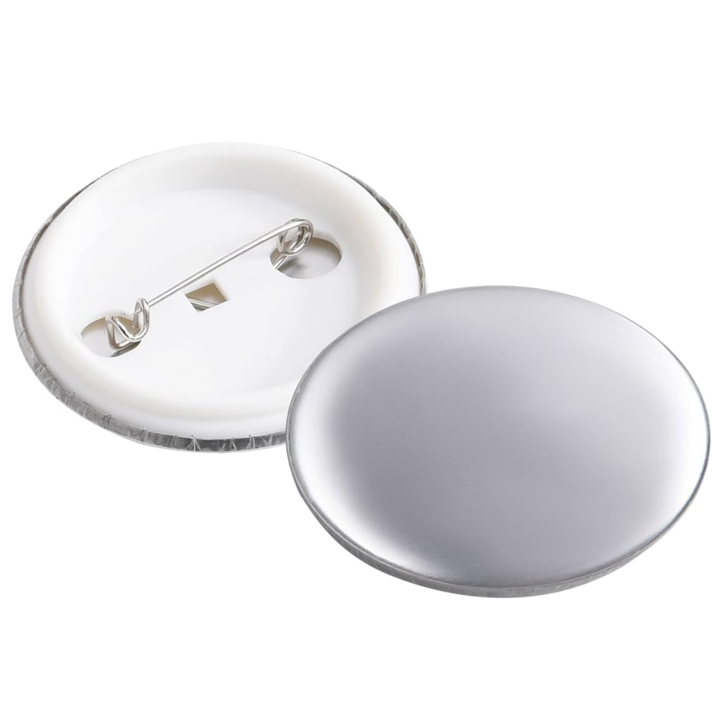 vidaXL Zestaw przypinek, 500 szt., 37 mm