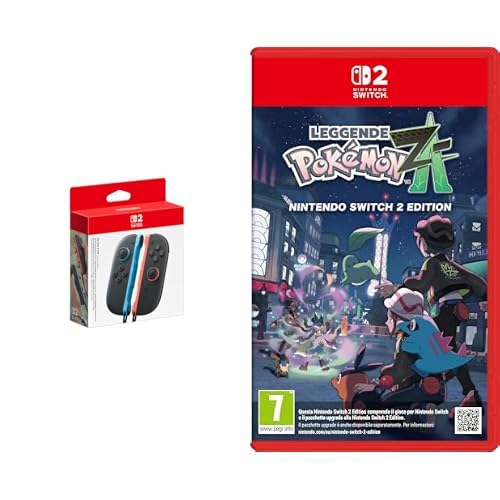 Nintendo Set da due Controller Joy-Con Rosso-Blu Switch 2 + Leggende Pokmon: Z Switch 2 edition - Ed. Italiana - Versione su scheda
