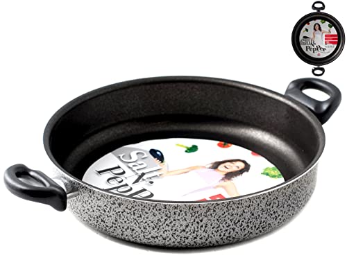 Home Salt N'Pepper Sal Pimienta Sartén 2 Asas Antiadherente 30 Cm, Multicolor, One Size, Metal