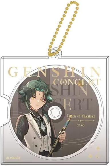2023 Concert Series Acrylic Keychain Pendant Xiao Zhongli Tartaglia Albedo Ganyu Official Merch Collection