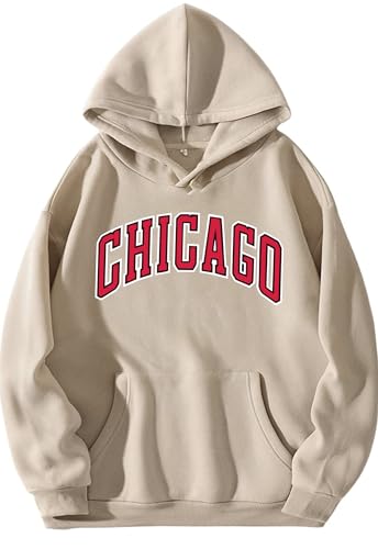 Image of BE SAVAGE Oversize Baggy Hoodie (Los Angeles) Hoodie for Men Winter Wear