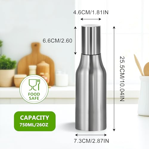 Miniatura 3 de Olbu Botella Dispensadora De Aceite De Acero Inoxidable