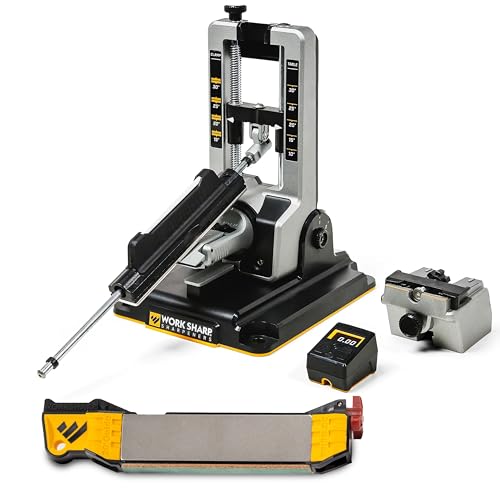 Work Sharp Professional Precision Adjust Elite Set Knife Sharpener combo gift bundle with the Guided Field Knife Sharpener