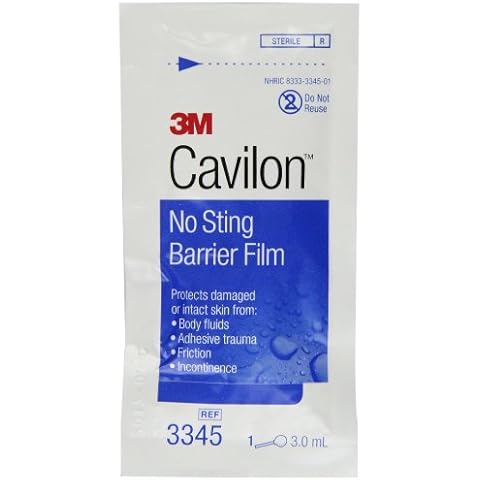 3M™ Cavilon™ No Sting Barrier Film 3345, 3 ml Wand Pack of 25 Cover