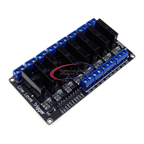 5V 12V 24V 8 Channel DC Relay Module Solid State Low Level (12V)