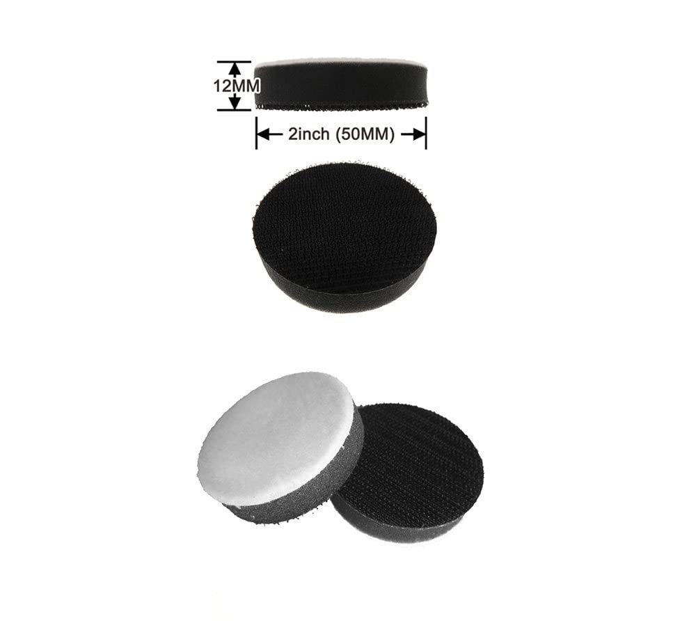 SHENGANG 202pcs Assortiment de papier abrasif sec et humide 60-7000 Disque abrasif 2quot; Papier abrasif imperméable 50 mm avec tampon de ponçage à crochet pour bois, 1000