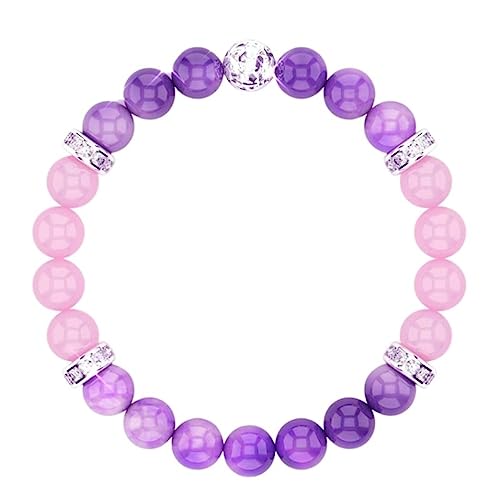 Bracelets de bijoux en pierre naturelle mm élastique pour homme et femme