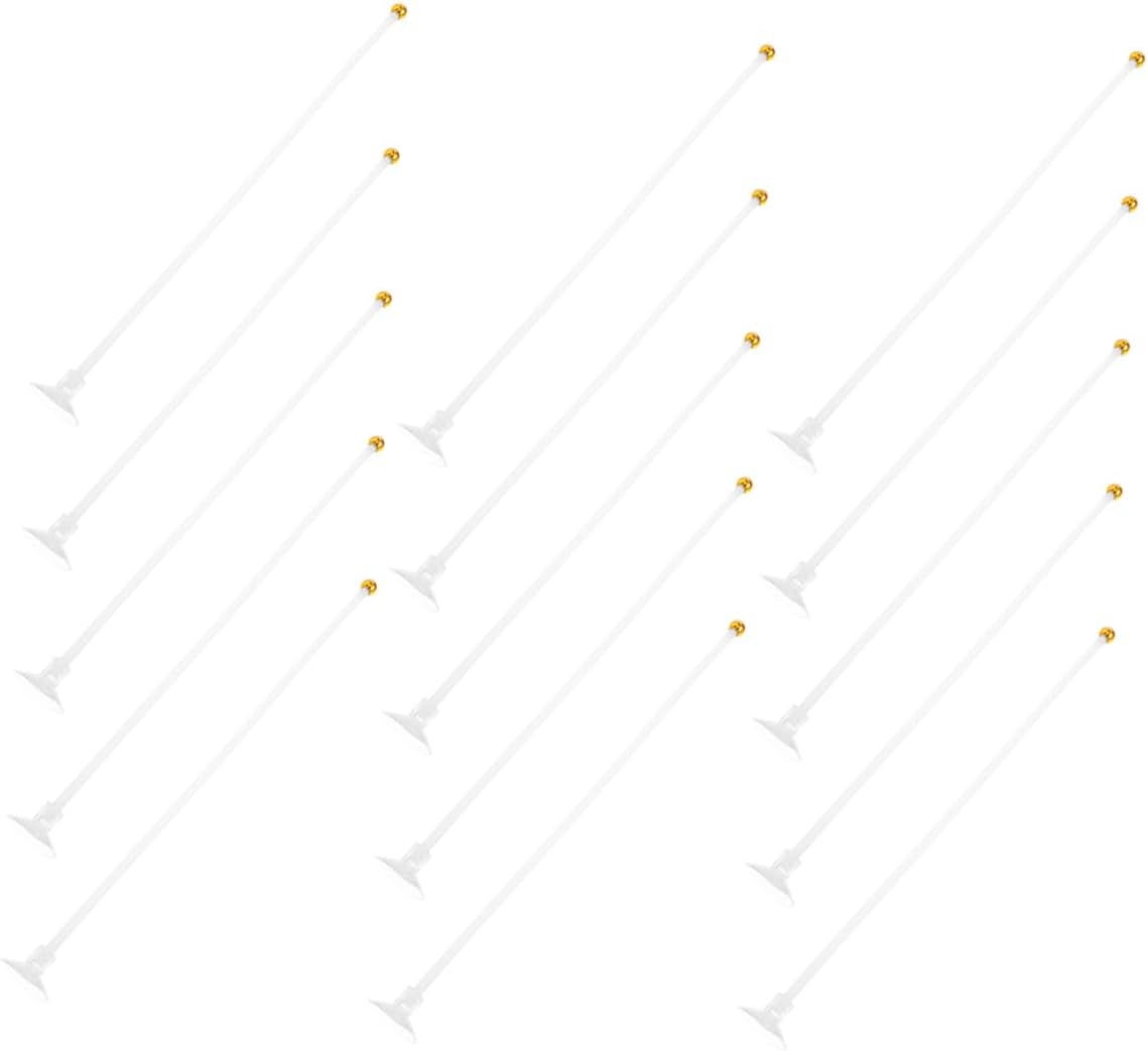 Alasum 30pcs Car Window Flags with Suction Cup Flag Holders, Vehicle-mounted Flagpoles for Car Window, Hood and Desktop Display, No-drill Installation for Outdoor Sports and Fan Shop Use