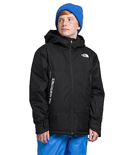 THE NORTH FACE Boys' Freedom Insulated Jacket, TNF Black, Small
