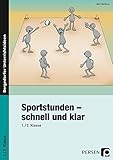 grundschule 2. klasse deutsch grammatik  Sportstunden - schnell und klar: 1./2. Klasse
