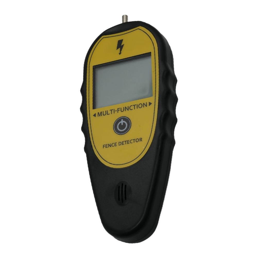 ISKDJBJG 15KV Fence Tester,Fault Finder Voltage Meter for Electric Fence, Farmer Fence Voltage Testing Tool,Fence Voltage Tester
