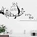 Produktbild WFYY Ghibli Totoro - Angeln Wandkunst Aufkleber Karton Mein Nachbar Totoro Kinder Schlafzimmer Wandaufkleber Dekor Deca Kinderzimmer