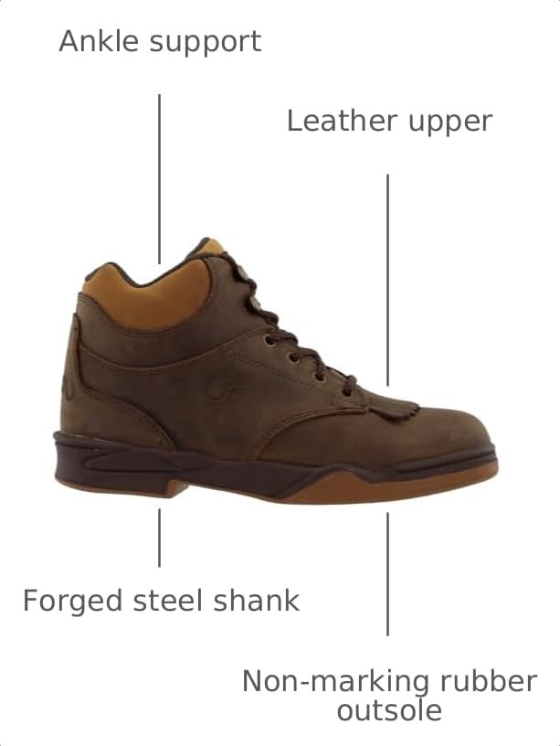 Image of ROPER Womens Horseshoe Kiltie Hiking Casual Boots Ankle