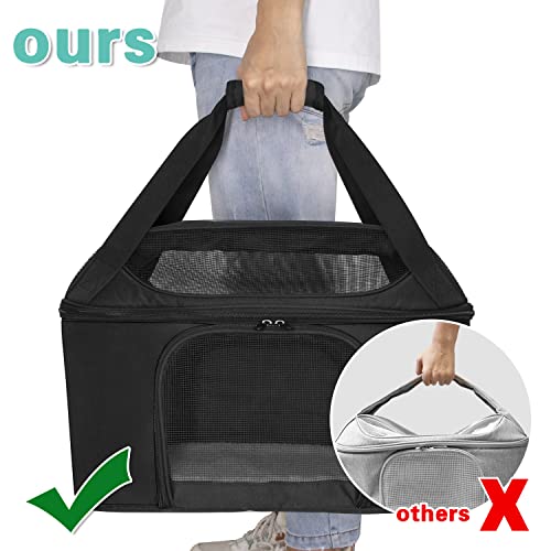 Prodigen Large Cat Carrier Pet Travel Bag for Small Medium Cats Dogs, Soft Pet Carrier for Small Medium Cats Dogs… - Image 5