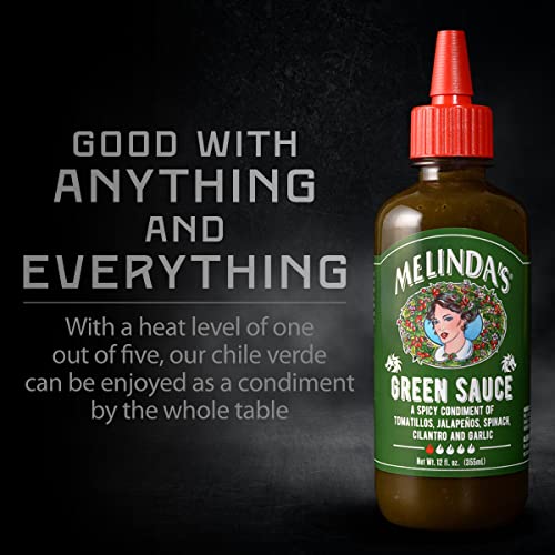 Melinda's Green Sauce Spicy Tomato Jalapeno 355ml