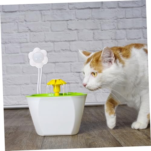 Parliky 2個 水ディスペンサーセンサー 家庭用センサー 犬の噴水インダクタ 猫噴水センサー 便利な センサー ペット噴水アクセサリー ペットアクセサリー インダクタ 白い Abs