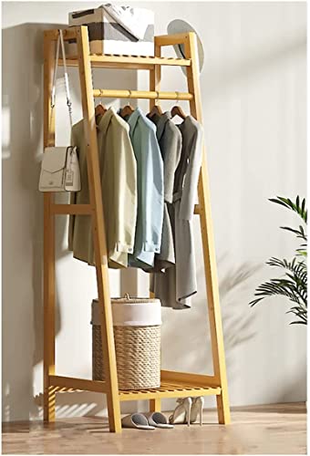 FGXHHS Perchero Independiente Extragrande con estantes de Almacenamiento. Elegante Entrada y Dormitorio para Ropa, Abrigos, Sombreros y Accesorios. Solución Ahorrar Espacio.
