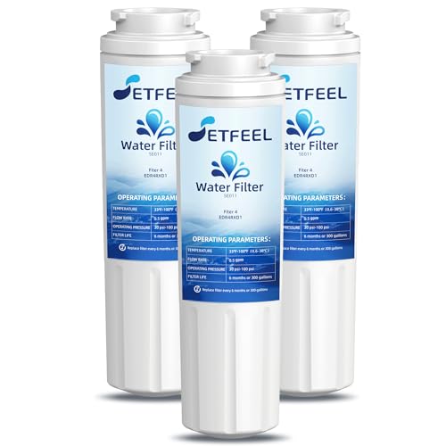 WRF555SDFZ FMM-2 WRF535SWHZ WRX735SDHZ WRX735SDBM WRF555SDHV WRF535SWHV Refrigerator Water Filter For Whirlpool Filter 4 Fit Maytag Mfi2570fez Msd2651heb Replacement 3PK